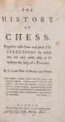 Lambe (Robert) - The History of Chess,  Together with short and plain Instructions by which any