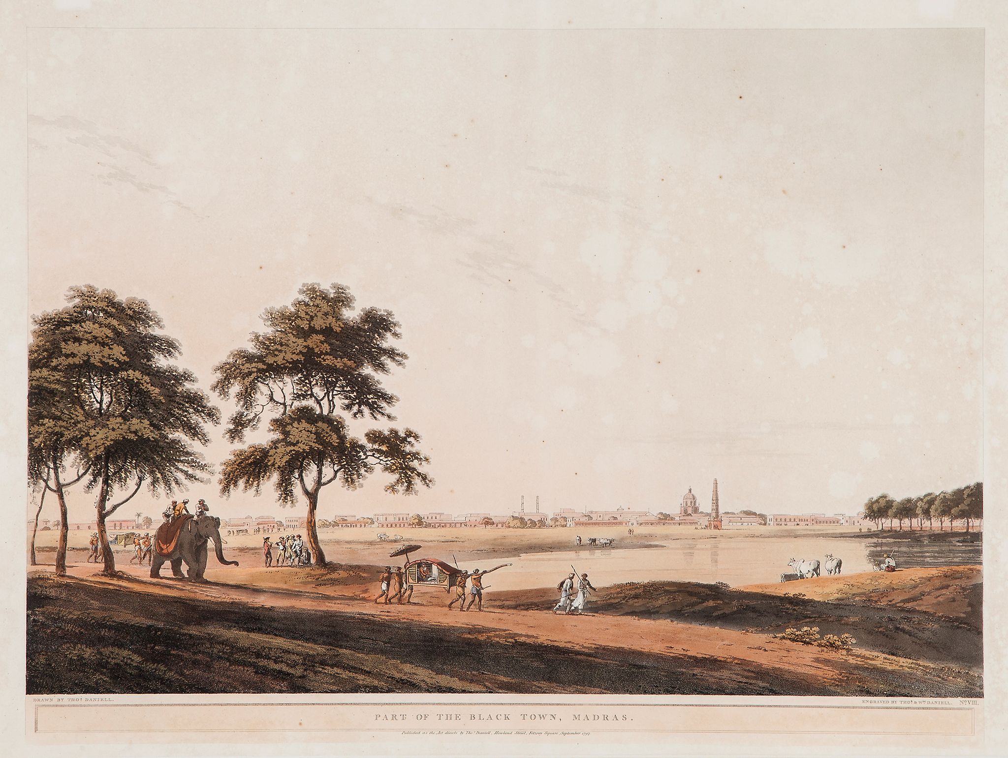 India.- Colebrooke (Lieutenant Robert Hyde) - [Twelve Views of Places in the Kingdom of Mysore,