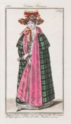 Journal des Dames et des Modes,  2 vol., for 1825 and 1827,    176 hand-coloured engraved fashion