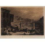 Roberts (David), After. - Departure of the Israelites from Egypt,   mezzotint by John P. Quilley,