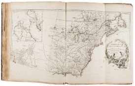 Atlas.- D'Anville (J.B.B.) - [Composite Atlas],  manuscript contents leaf headed 'Table de l'Atlas