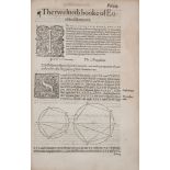 Euclid. - The Elements of Geometrie,  translated by Sir Henry Billingsley, preface by John Dee,