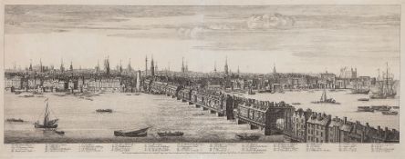 Buck (Samuel and Nathaniel) - [Panorama of London],  2 plates from the set of 5, being plate 2,