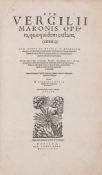 Vergilius Maro (Publius) - Opera...omnia,   edited by Ludovicus Lucius, device on title and at