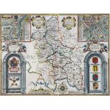 Buckinghamshire.- Speed (John) - Buckingham Both Shyre, and Shire towne desribed,  ornamental