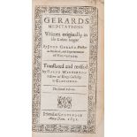 [Gerhard (Johann)] - Gerards Meditations,  translated by Ralph Winterton,   second edition, titles