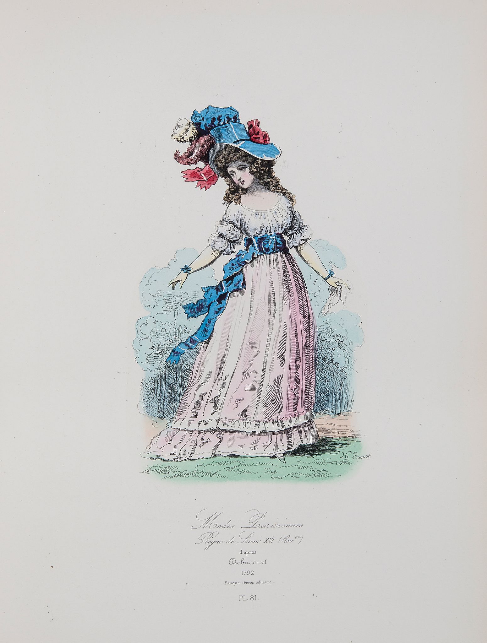 Pauquet (Hippolyte  &  Polidor) - Modes et Costumes Historiques Français,  [1864]; Modes et
