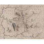 Middlesex.- Drayton (Michael) - Map of Middlesex and Hertfordshire for the Poly-olbion,  showing