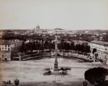 An album of photographs,   comprising 31 photogaphs, subjects include Pompeii, Rome, Naples and