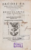 Sadoleto (Jacobo - , Cardinal ) Epistolarum libri sexdecim , blank X5 present but...  ,