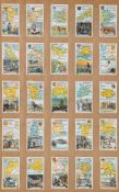 Cigarette Cards.- - A mixed group of sets of cartographic interest,  comprising a set of 50 Lambert