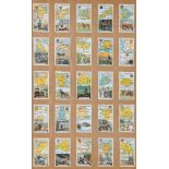 Cigarette Cards.- - A mixed group of sets of cartographic interest,  comprising a set of 50 Lambert