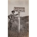 New Mexico  &  Mexico.- - Photograph album, photographs  &  postcards, including   Photograph album,