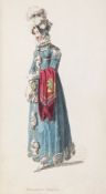 Fashion Plates.- - A bound volume of fashion plates,  mostly from Ackermann's  'Repository of Arts',