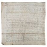 Thanet.- - Charter, grant by Alexander Norwood to Thomas Toddy of a messuage...   Charter, grant