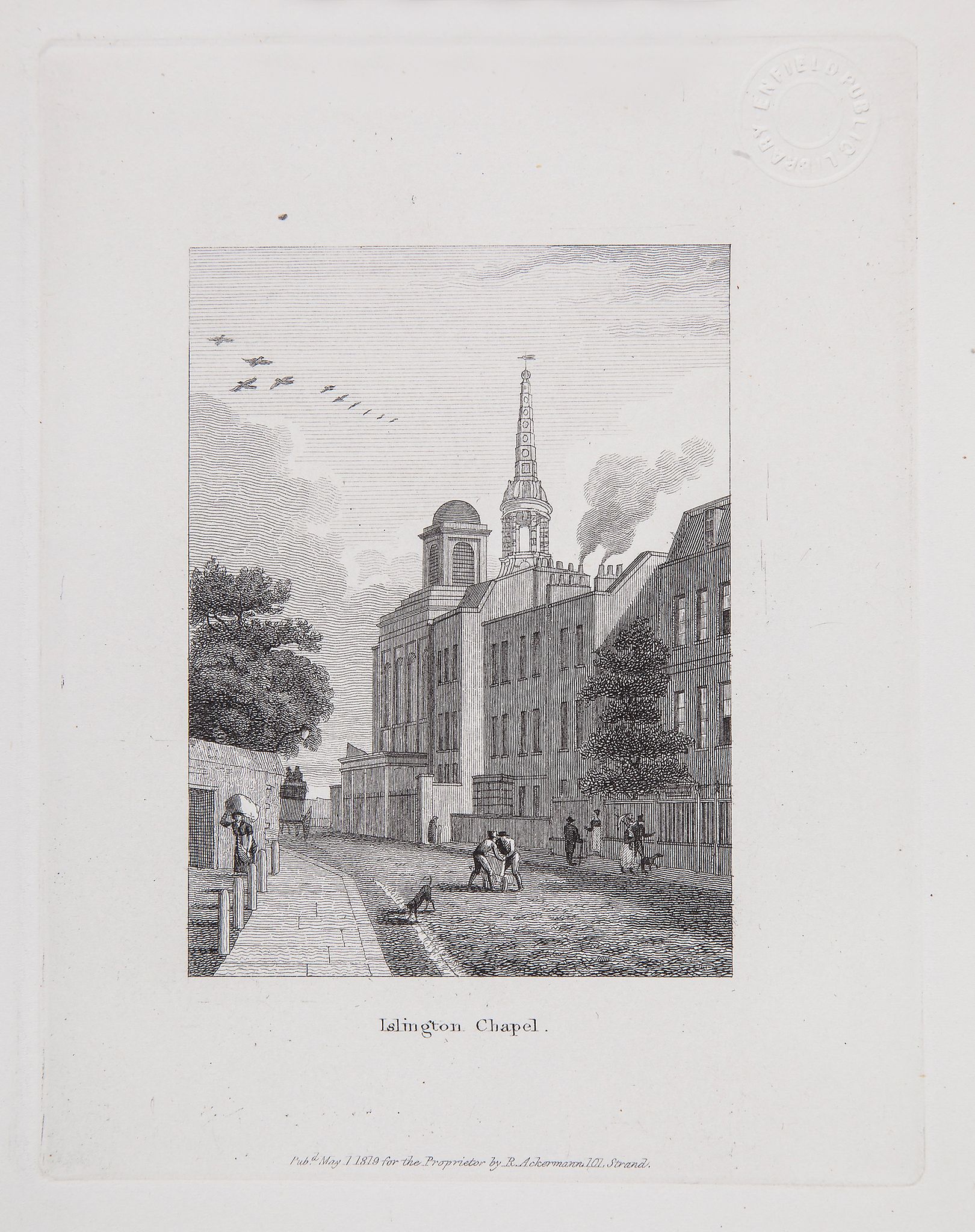 Pugin (Augustus Welby) - Select Views in Islington, Pentonville, Highbury, Canonbury, etc.,