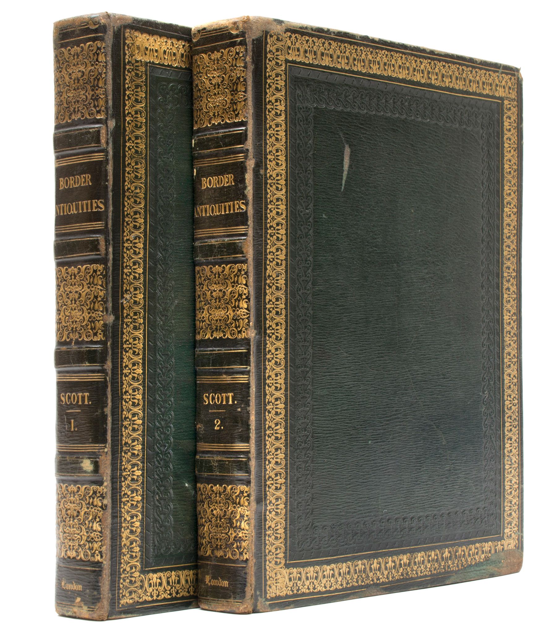 Scott -  The Border Antiquities of England and Scotland, 2 vol   ( Sir   Walter)     The Border - Image 2 of 2