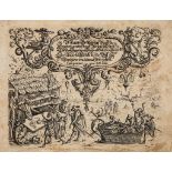 Jamnitzer -  Das Neuw Grottesken Buch, etched pictorial title only   (Christoph,  goldsmith  ,