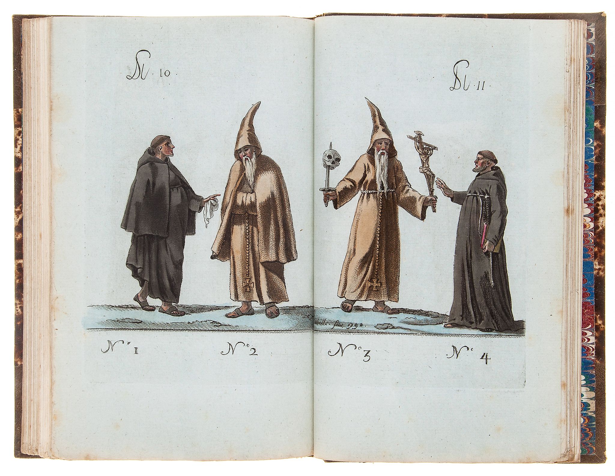 [Bar (Jacques-Charles)], "Giacomo Carlo Rabelli". - Mascarades Monastiques et Religieuses de