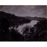 Scowen  &  Co (active 1870s-90s) - Lake Kandy, Ceylon, 1880s  Albumen print, title and studio's name