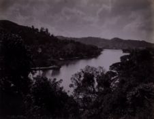 Scowen  &  Co (active 1870s-90s) - Lake Kandy, Ceylon, 1880s  Albumen print, title and studio's name