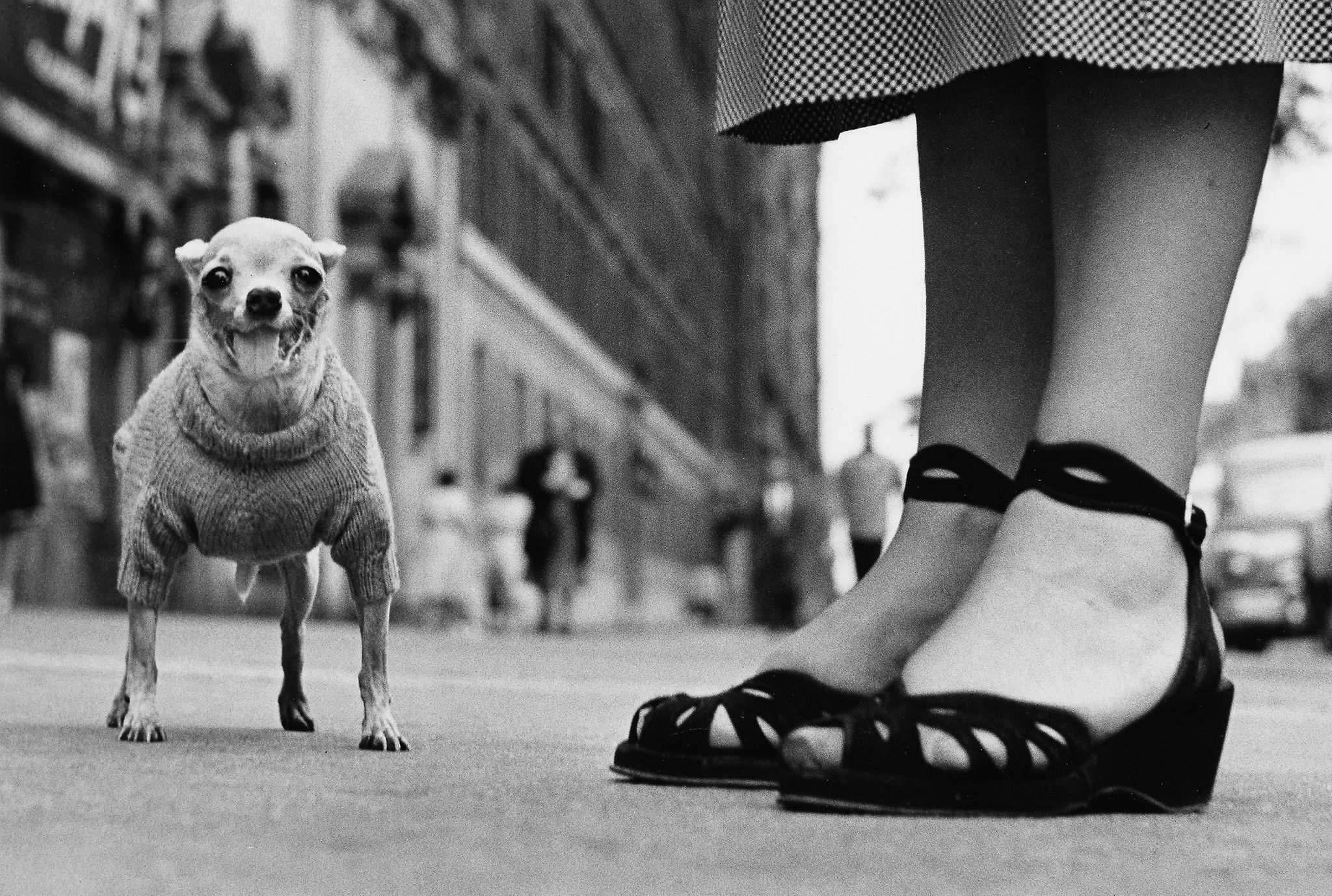 Elliott Erwitt (b.1928) - New York City, 1946  Gelatin silver print, printed later, signed in