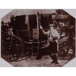 The Photographic Heritage Library - The Family Coach and Footman at Lacock Abbey, after William