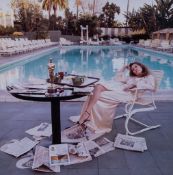 Terry O'Neill (b.1938) - Faye Dunaway, 1979  Chromogenic print, printed later, signed and