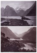 Various photographers - Travels, 1860s-80s  An album containing 89 albumen prints pasted to  each