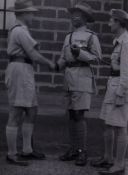 Jolly Studio (active 1950s) - Roy Fluellen, Sgt Major Nana Bangante and John Green, Idiroko, 1952