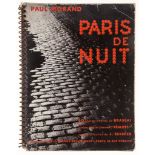 Brassaï (1899-1984) - Paris de Nuit, 1933  Arts et Métiers Graphiques, Paris, first edition, 60