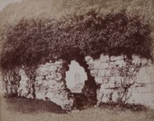 Dr Hugh Welch Diamond (1809-1886) - Pevensey Castle, ca.1855  Salt print from paper negative,