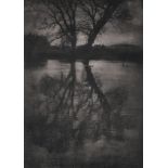 George Davison (1854-1930) - Reflections, 1899  Photogravure on Japanese tissue paper, signed in