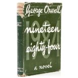 Orwell (George) - Nineteen Eighty-Four,   first edition,  very light spotting to endpapers, original