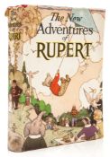 Bestall (A.E.) - The New Adventures of Rupert,   illustrations throughout, 4 of the 5  pictures