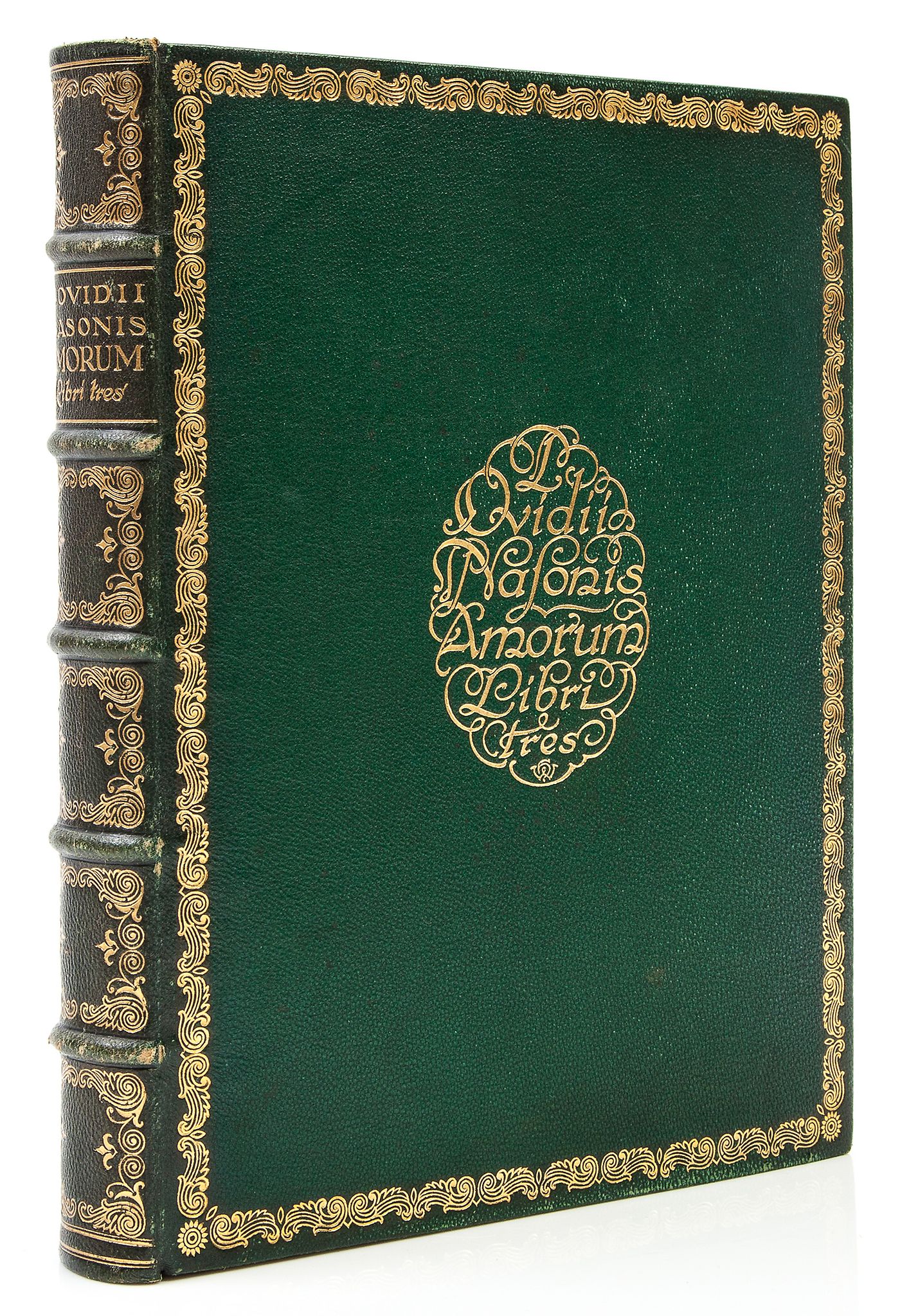 Ovidius Naso (Publius) - Amorum libri tres,  translated by Rudoph Schott,   number 30 of 50 copies