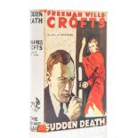 Crofts (Freeman Wills) - Sudden Death,   first edition,  4pp. advertisements, occasional scattered