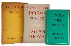 Thomas (Dylan) - Under Milk Wood,   first edition,  jacket spine slightly faded, very minor