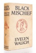 Waugh (Evelyn) - Black Mischief,   first edition  ,   map frontispiece, light spotting to half-title