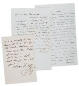 Burne-Jones -  7 Autograph Letters signed " Burne Jones", "Edward"  &  "EBJ   ( Sir   Edward,  first