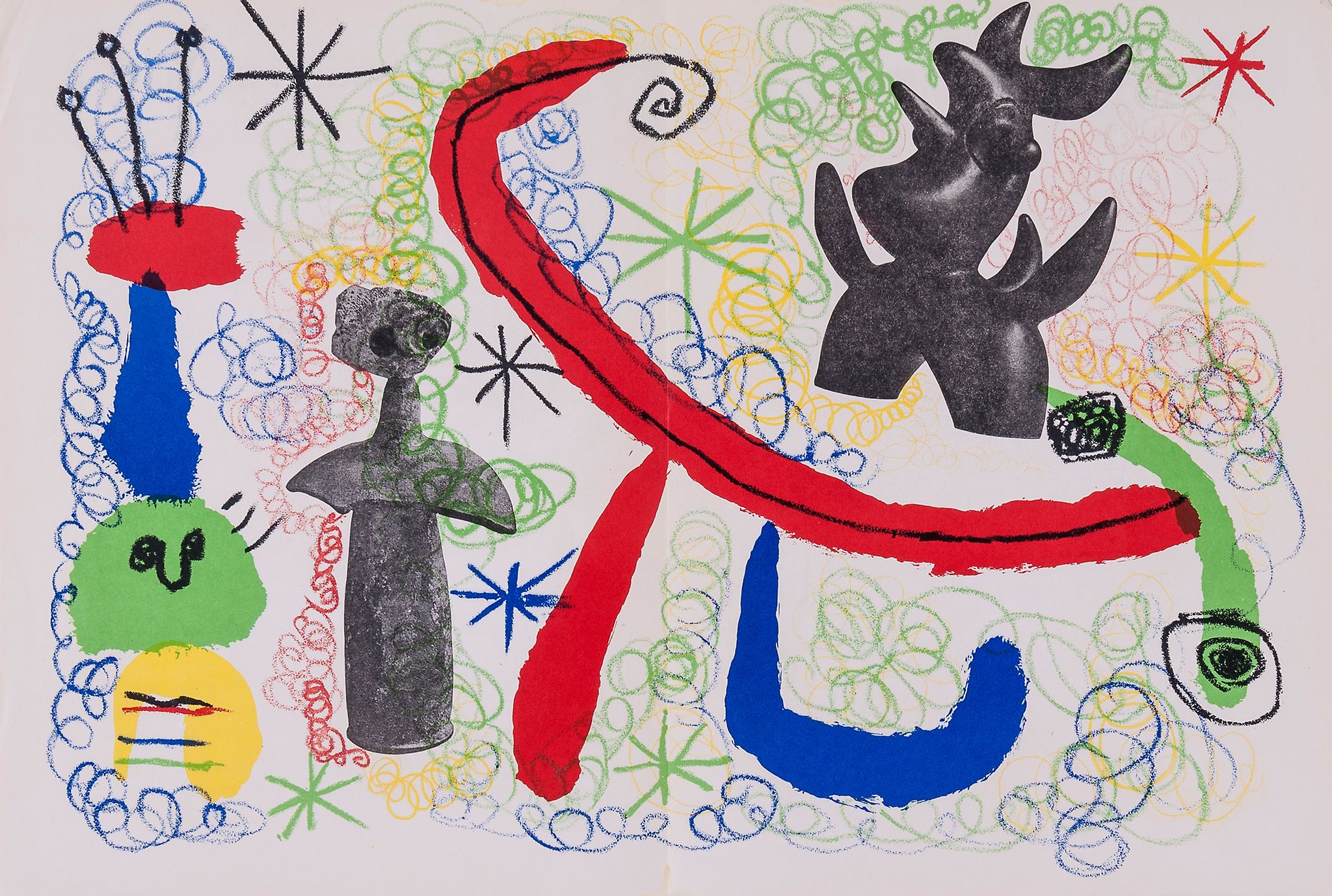 Miro (Joan).- - Derrière le Miroir,  no.29/30, 139/140, 151/152, 169  &  203, together 5 vol.,   the