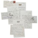 Rossetti -  3 Autograph Letters to Euphrosyne Cassavetti  &  1 Autograph Letter...   (Dante Gabriel,