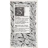 Vale Press.- Tennyson -  In Memoriam , one of 320 copies, wood-engraved borders and...   (Alfred,