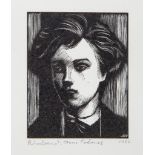 Buckland Wright (John).- - 5 wood-engravings for Rimbaud's 'Deux Poèmes',   comprising  : portrait