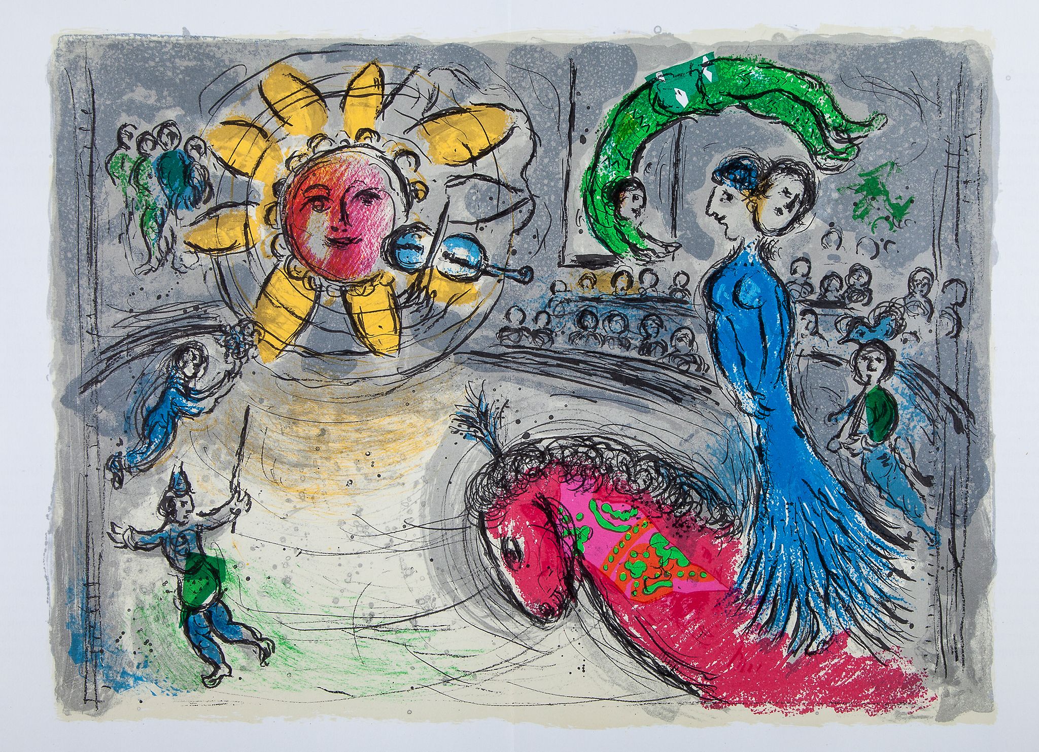 Chagall (Marc).- - Derrière le Miroir,  no.235  &  246,  illustrations, some colour, each with a