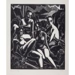 Buckland Wright (John) - Composition,   c.240 x 200mm., printed on wove paper with full margins,