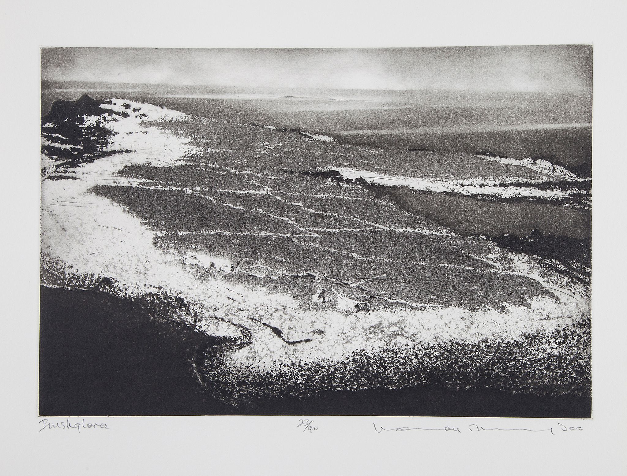 Ackroyd (Norman) - On Blacksod Bay:  Ten Etchings of West Mayo,   number 23 of 45 sets signed by the - Image 2 of 2