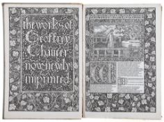 Chaucer (Geoffrey) - The Works......now newly imprinted,  edited by F.S.Ellis,   one of 425 copies