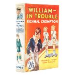 Crompton (Richmal) - William - In Trouble,   first edition  ,   illustrations by Thomas Henry, light