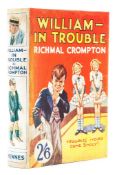 Crompton (Richmal) - William - In Trouble,   first edition  ,   illustrations by Thomas Henry, light